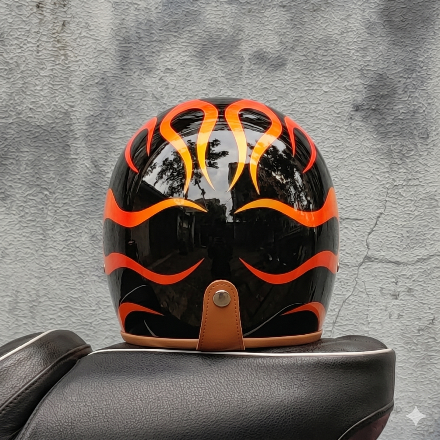 Retro Helmet – Hellfire