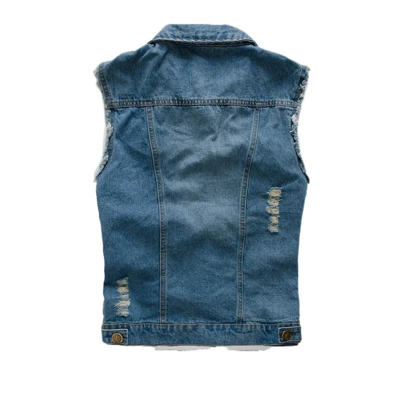 Raw Denim Vest