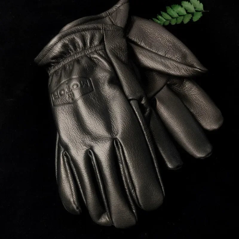 Retro Gloves – Ironwood (Black)