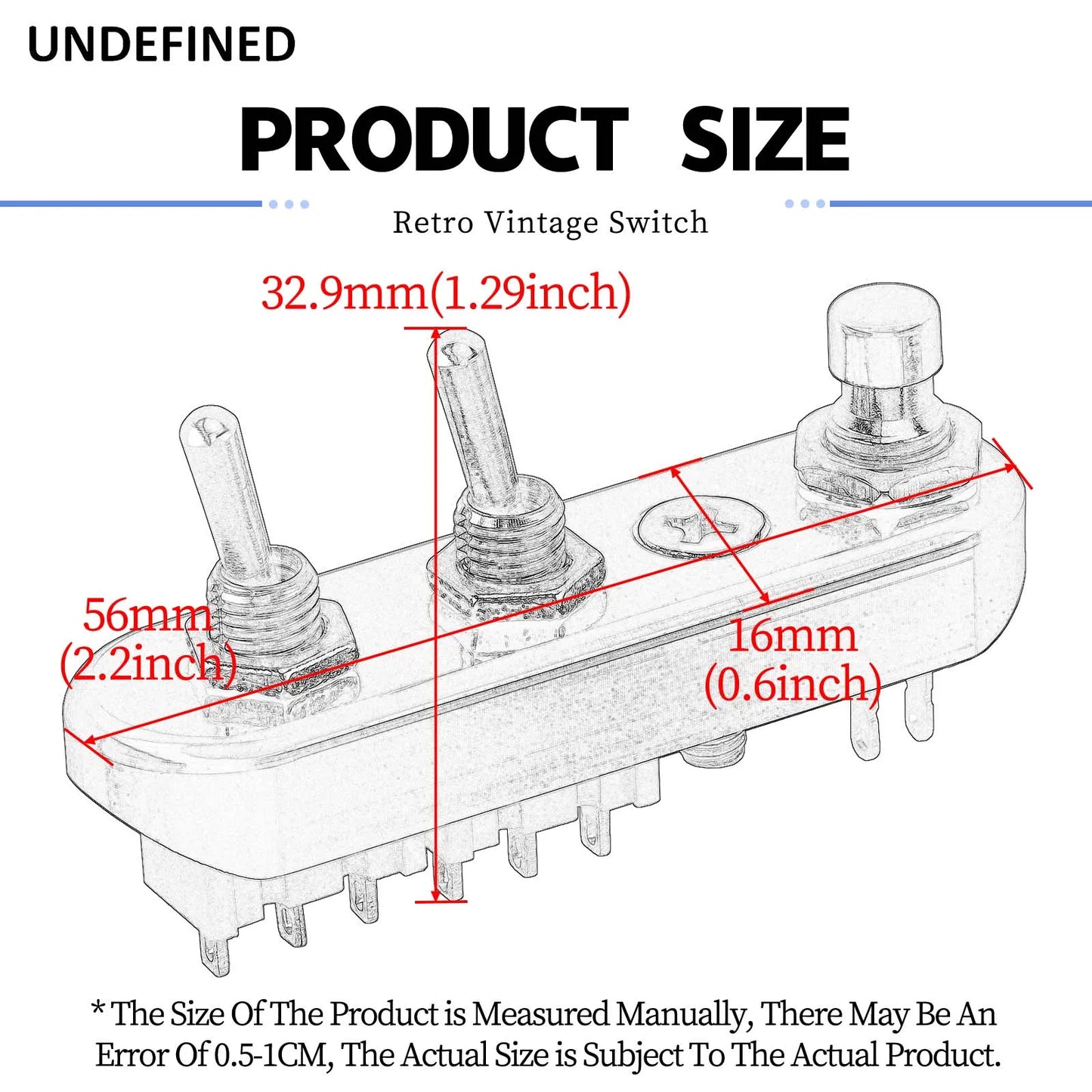 Universal 1" Handlebar Micro Switch Block