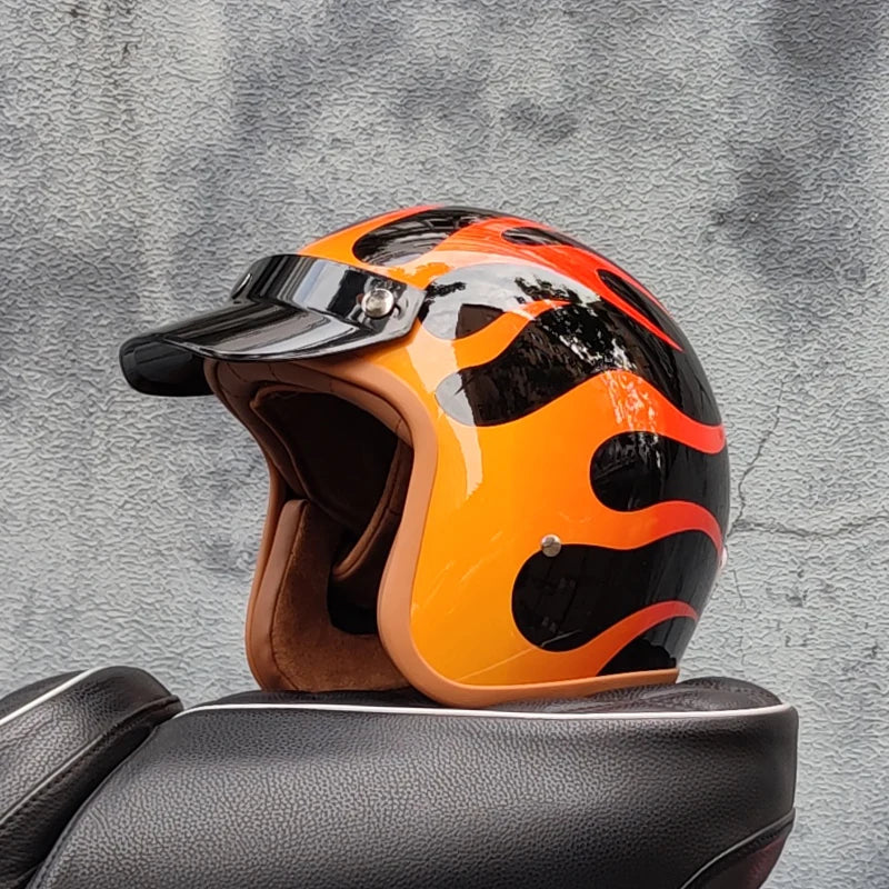 Retro Helmet – Hellfire
