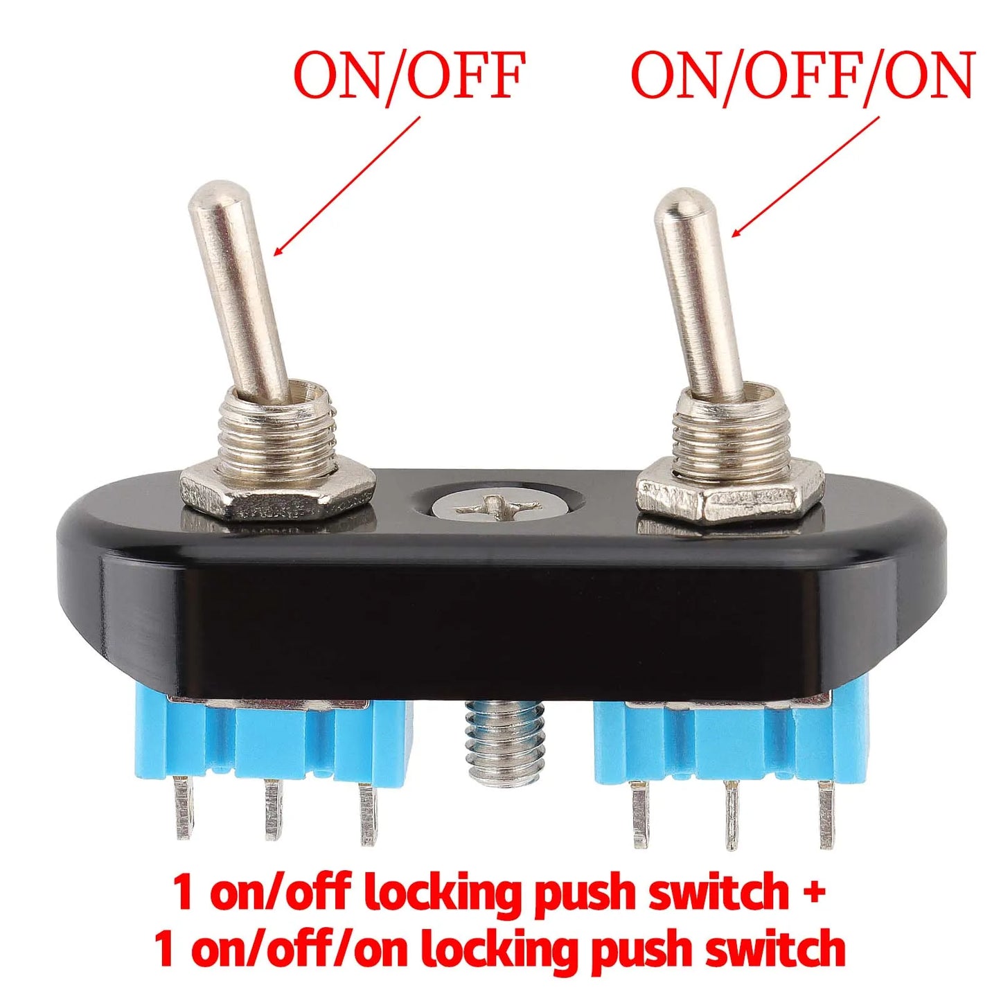 Universal 1" Handlebar Micro Switch Block