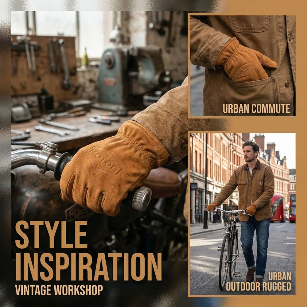 Retro Gloves – Ironwood (Brown)