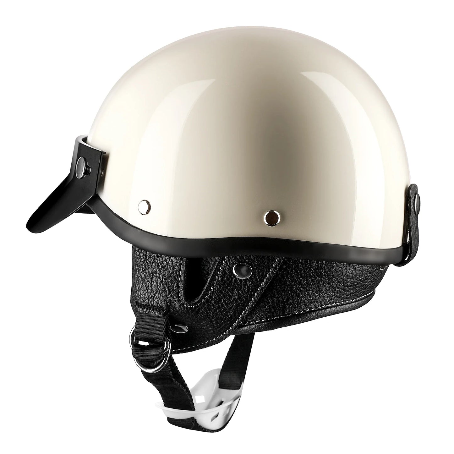 Retro Helmet Half - White