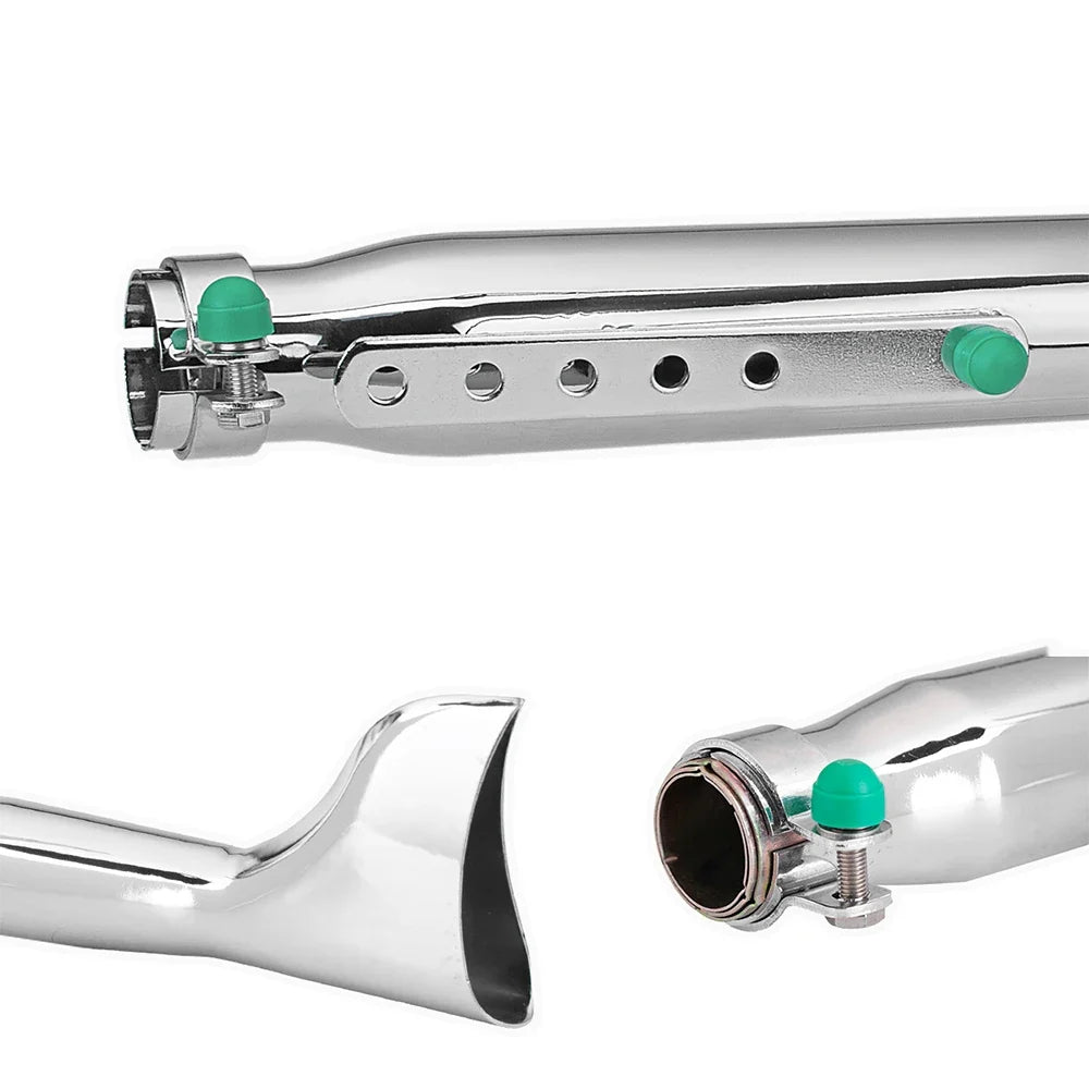 Universal Retro Fishtail Muffler