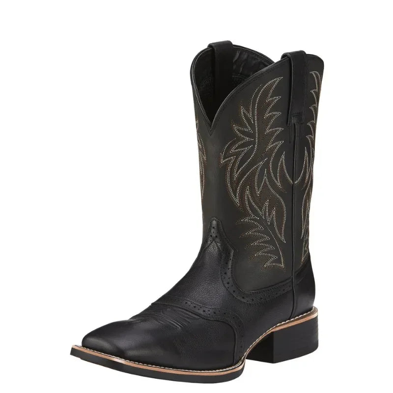 Outlaw Cowboy Boot - Black
