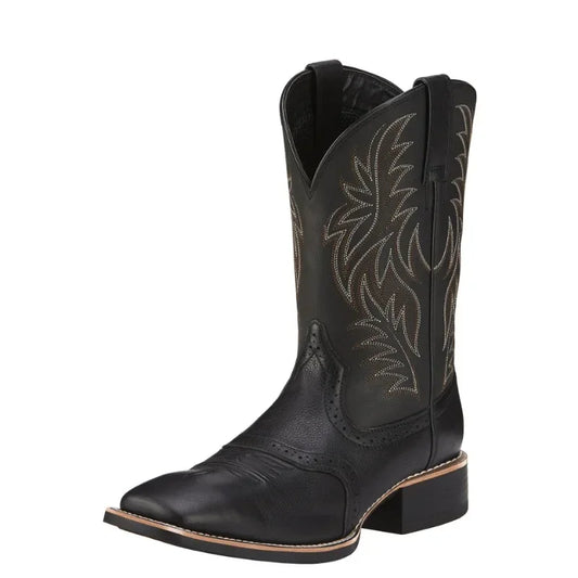 Outlaw Cowboy Boot - Black