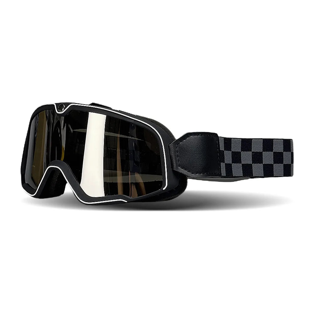 Retro Visor Riding Goggles