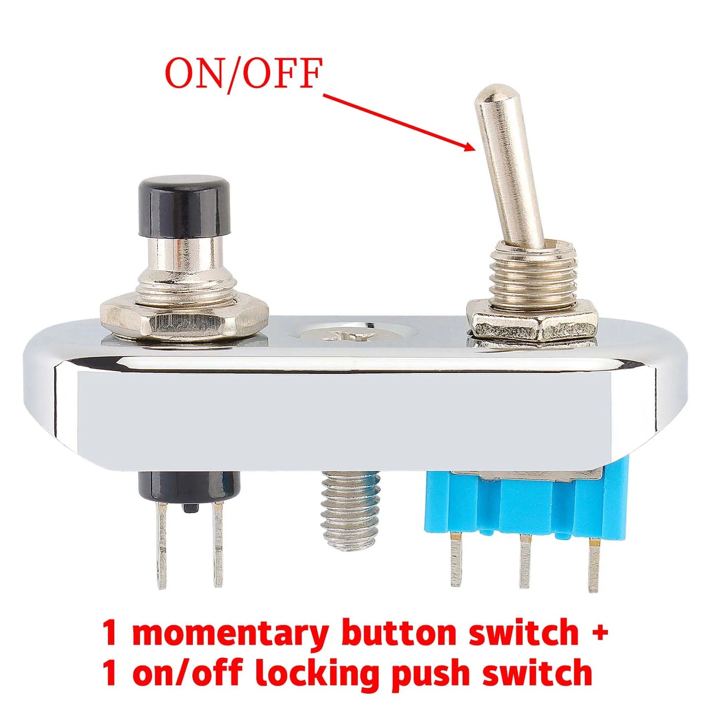 Universal 1" Handlebar Micro Switch Block