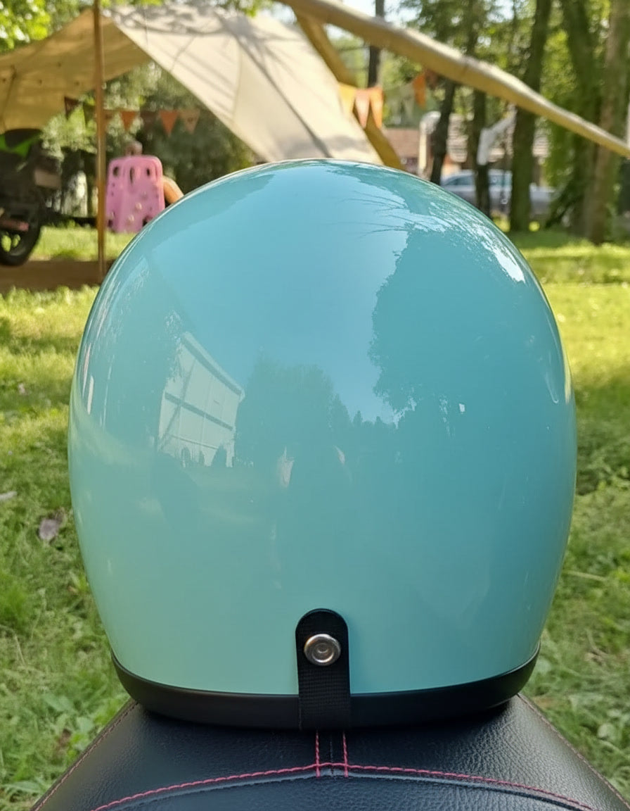 Retro Helmet - Aqua