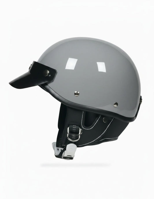 Retro Helmet Half - Gray