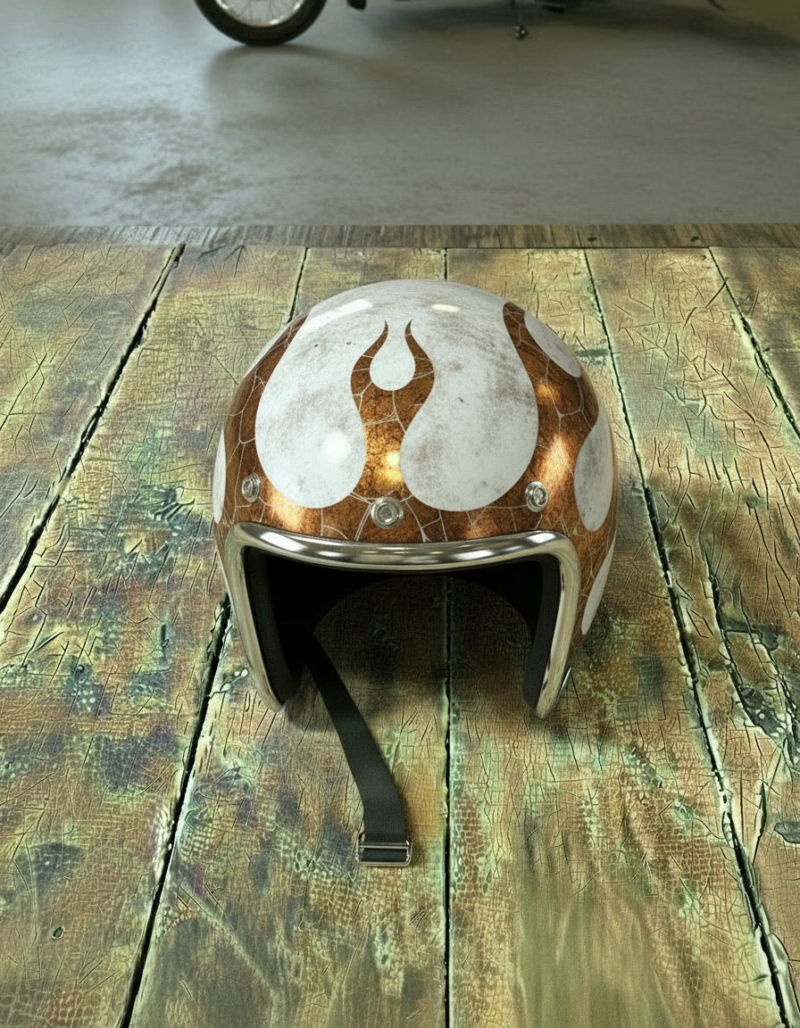 Retro Helmet - Rich Burn