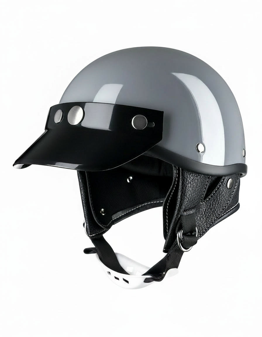 Retro Helmet Half - Gray