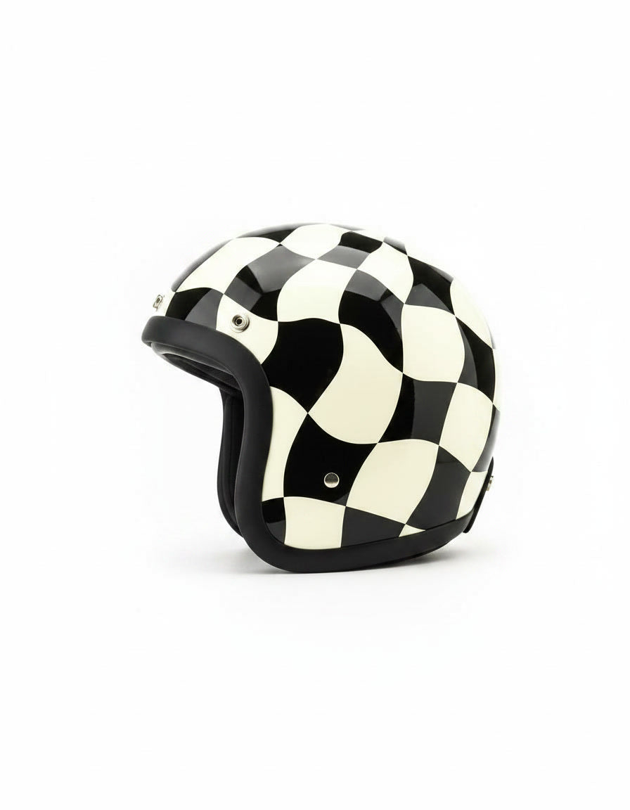 Retro Helmet - Chess