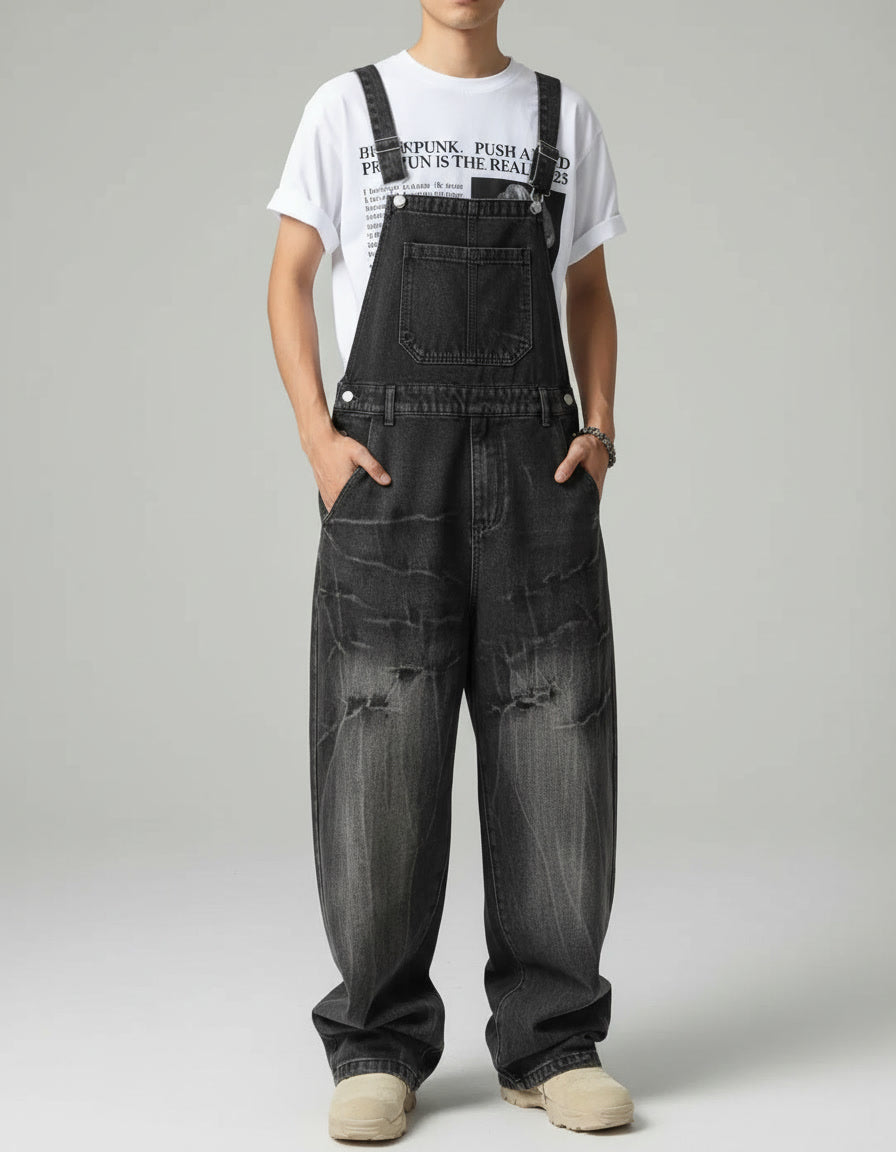 Vintage Denim Dungarees – Ironhide