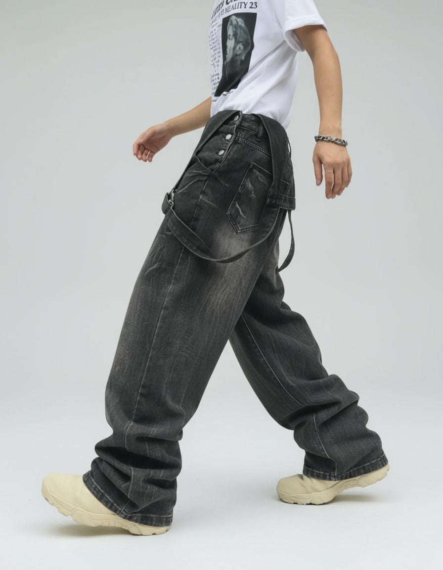Vintage Denim Dungarees – Ironhide