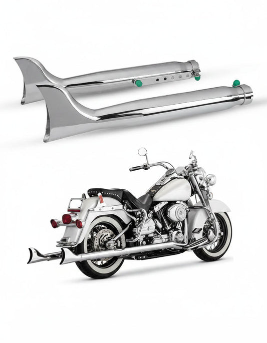 Universal Retro Fishtail Muffler