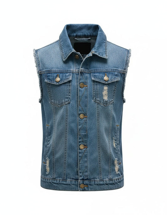 Raw Denim Vest