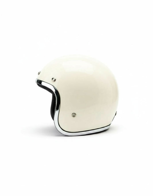 Retro Helmet - White Veil