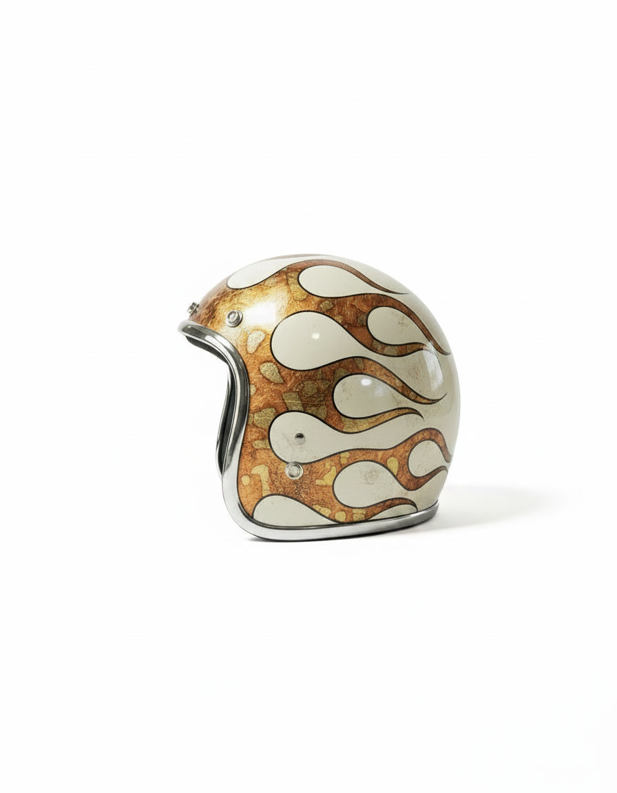 Retro Helmet - Rich Burn