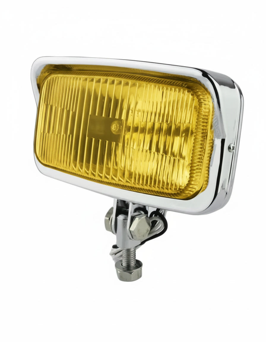 Retro Square Motorcycle Headlight H3