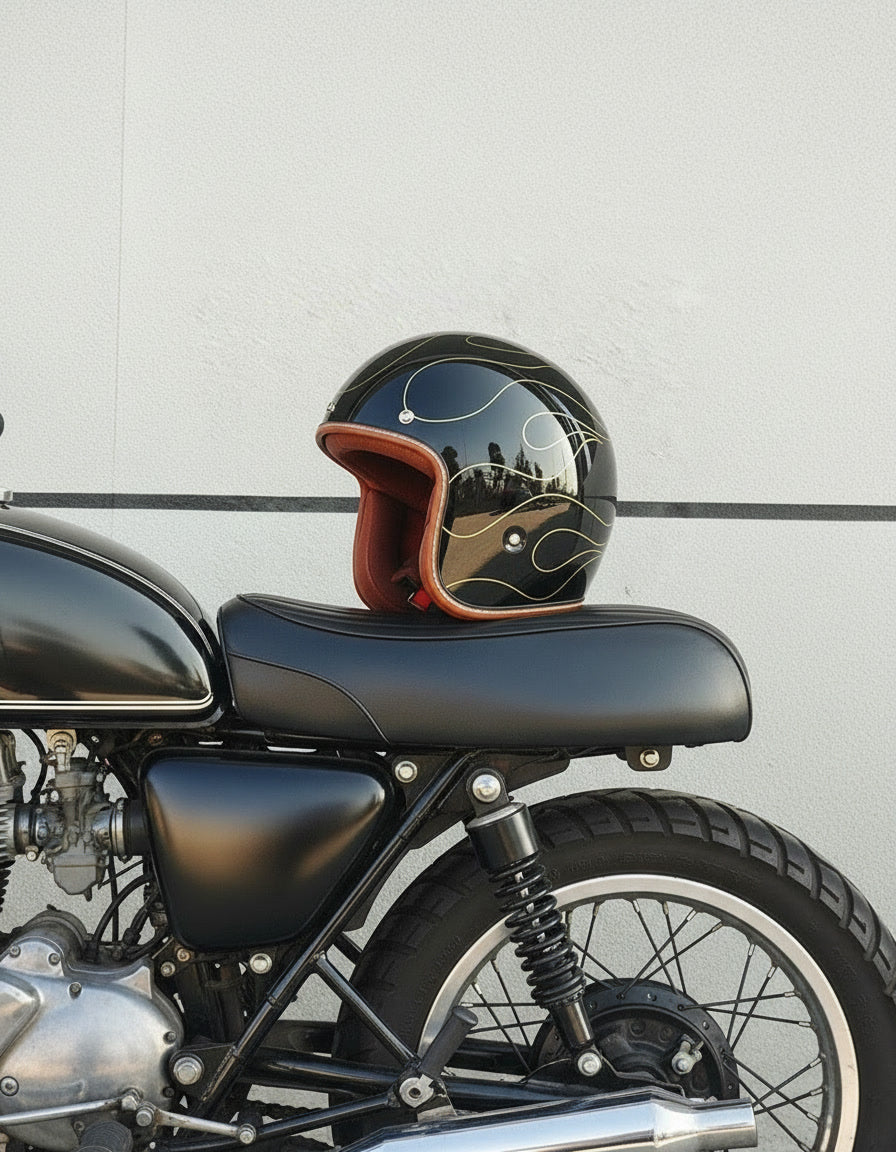 Retro Helmet - Midnight