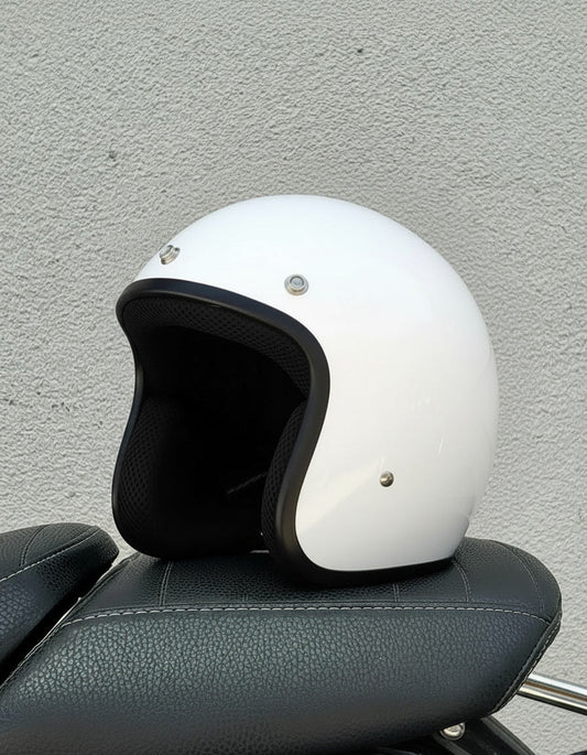 Retro Helmet - White