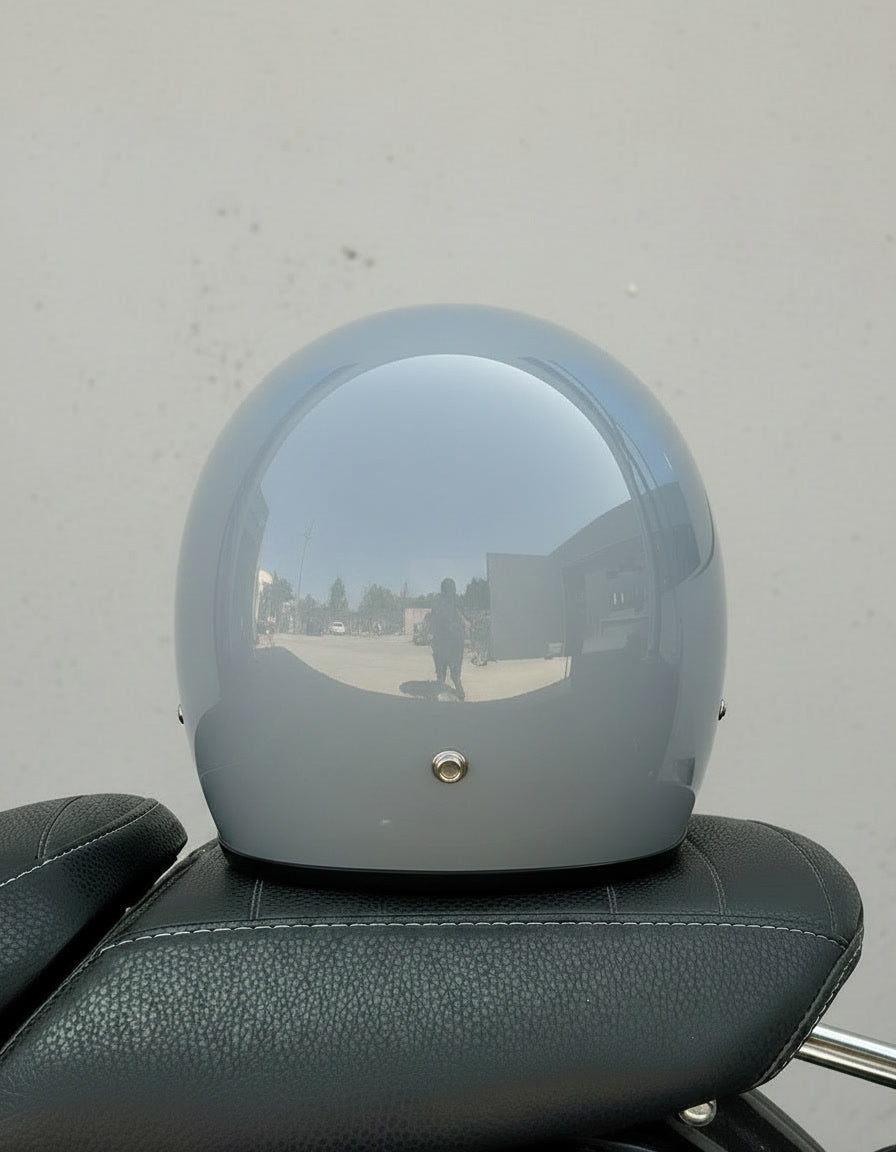 Retro Helmet - Grey