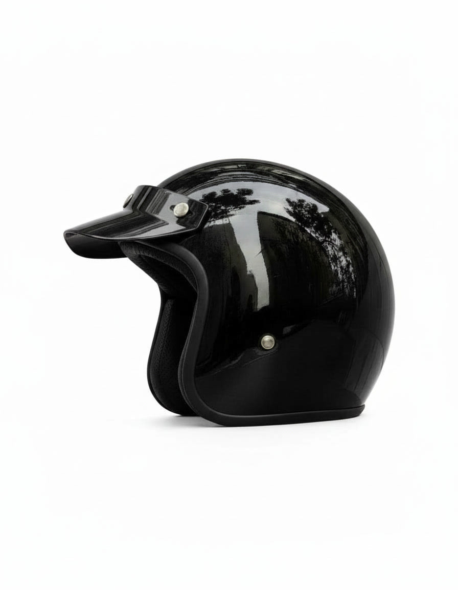 Retro Helmet - Black