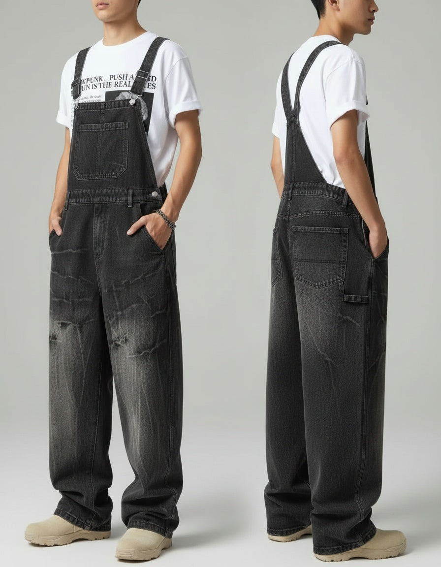 Vintage Denim Dungarees – Ironhide