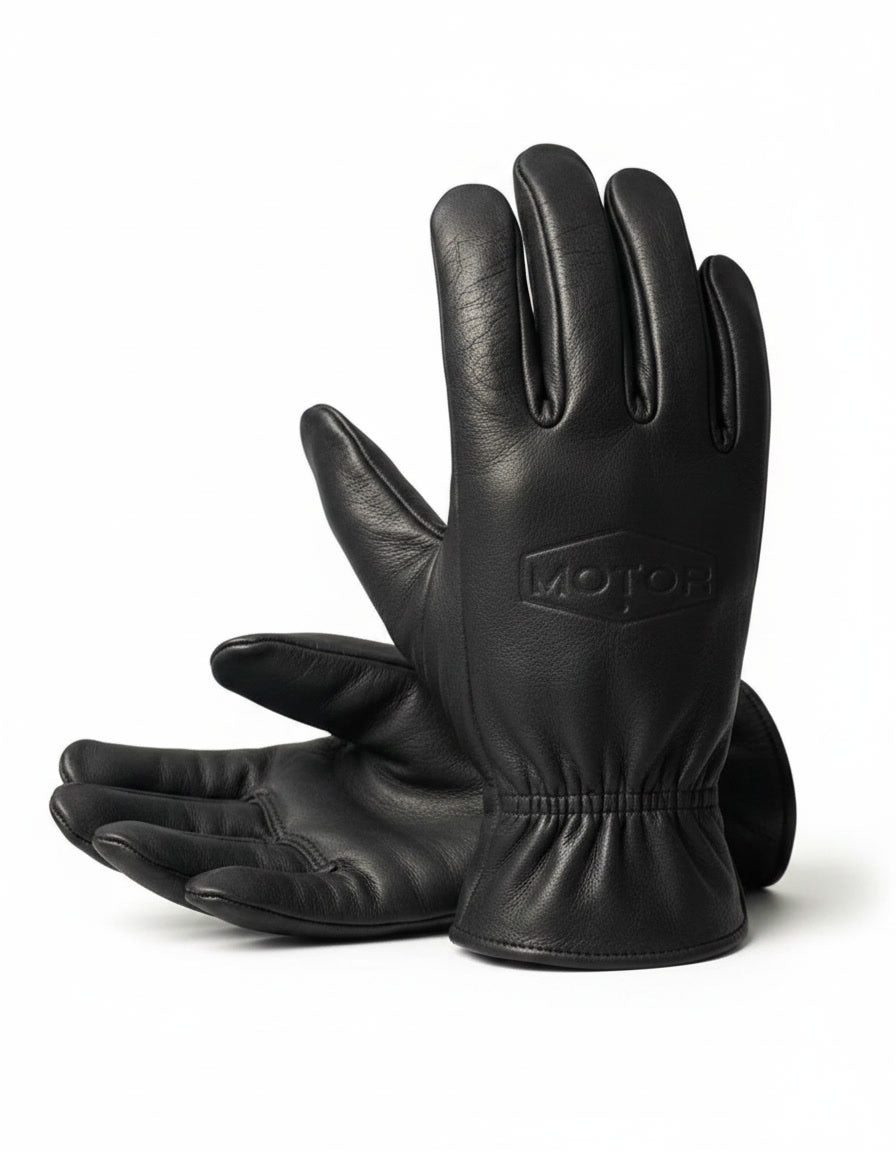 Retro Gloves – Ironwood (Black)