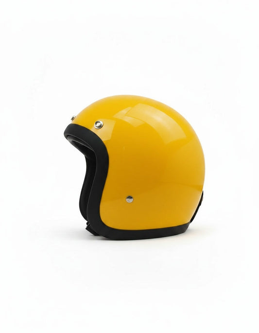 Retro Helmet - Yellow