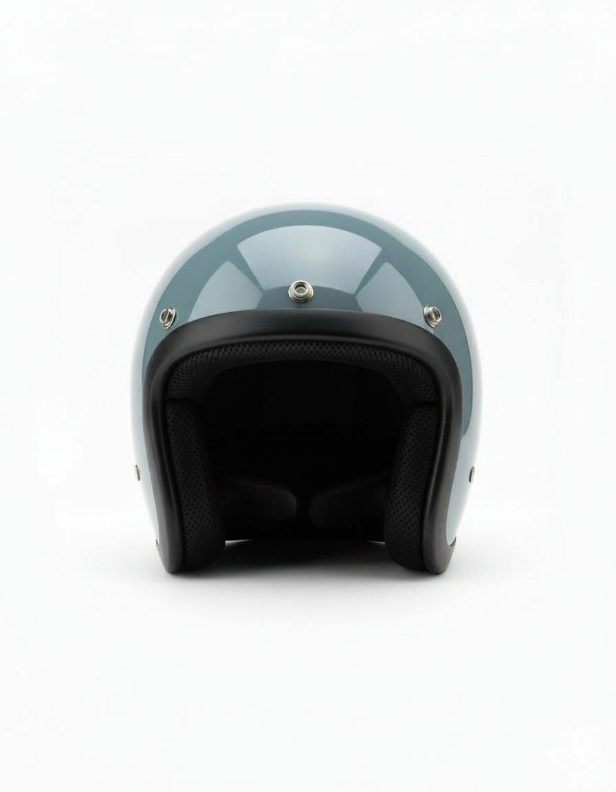 Retro Helmet - Slate Blue